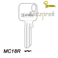 Expres 224 - surový mosazný klíč - MC18R